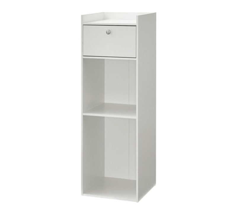Extra Tall Bookcase Table - White
