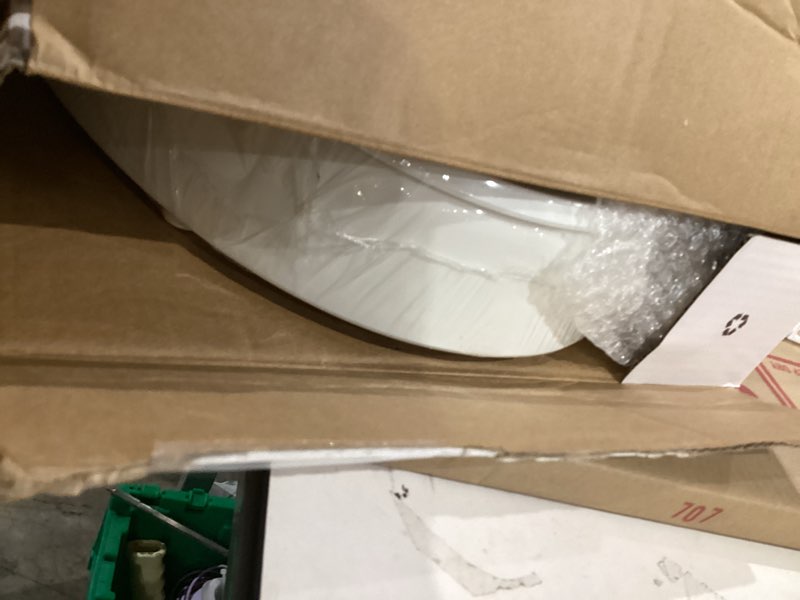 Condition photo showing New/Like New for KOHLER 25875-0 Hyten 3" Height, Elevated Soft Close Elongated Toilet Seat, Contoured Seat with Grip-Tight Bumpers, Quick-Attach Hardware, No Slam Toilet Seat, White White Elongated