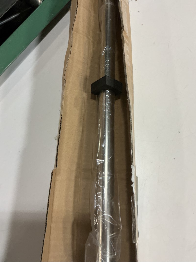 Condition photo showing Good Condition for Amazer Spring Tension Shower Curtain Rod, 26-42 Inches Rust-Resistance Tension Curtain Rod Bathroom Rod, Adjustable Shower Curtain Rod No Drill, Nickel 26-42 Inches Nickel