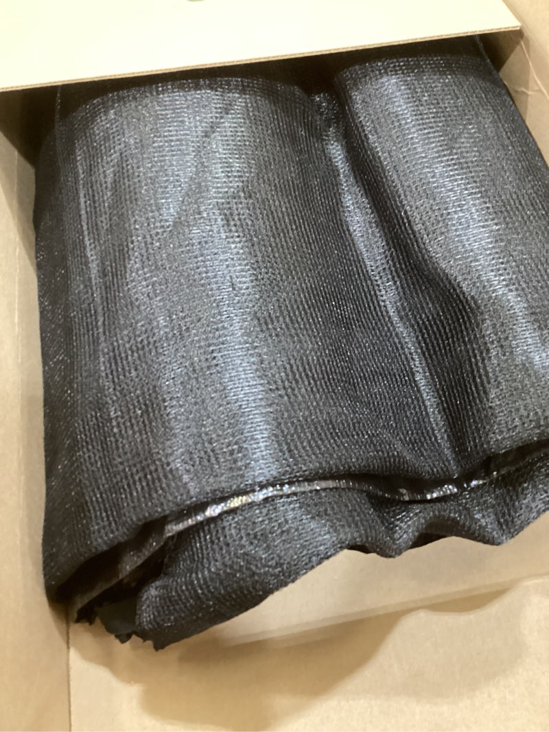 Condition photo showing As Is for trampoline 10ft 12ft 14ft replacement safety enclousure net for 6/8 straight poles round frame trampolines (net only) 12ft - 8 poles