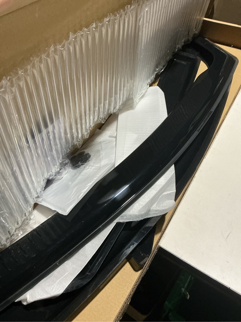 Condition photo showing As Is for in-Channel Rain Guards 4pcs Fit for Hyundai Sonata 2020 2021 2022 2023 2024 2025, Smoke Tinted Window Visors Wind Deflectors Vent Shield Shade with 2pcs Side Mirror Rain Visor Eyebrow For 2020-2025 Sonata