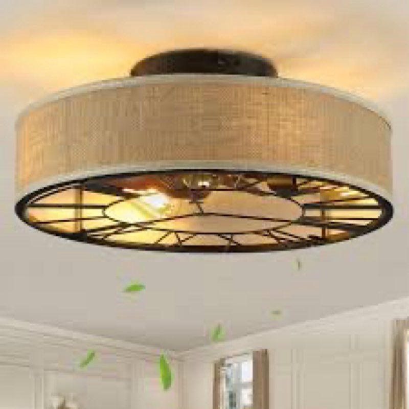 jarensen Boho Ceiling Fan wi... Bedroom Kitchen Living Roo