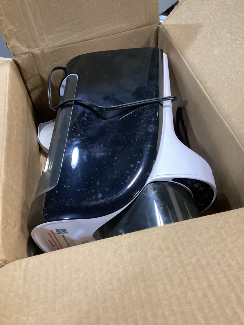 Condition photo showing As Is for baby brezza new and improved formula pro advanced formula dispenser machine - automatically mix a warm formula bottle instantly - easily make bottle with automatic powder blending, white