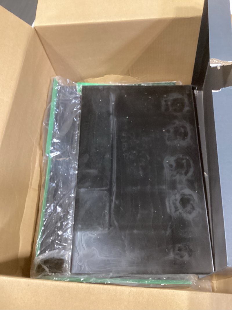 Condition photo showing As Is for 4-port usb hub station charging block and professional barber appliance magnetic mat (sold separately) (green block)
