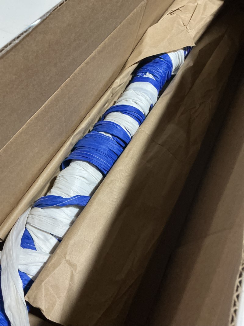 Condition photo showing As Is for Delta Kite for Kids & Adults?Extremely Easy to Fly for Beginners?Kites for Beach Trip Park Family Outdoor Activities X-Large Large Power Triancle-Blue