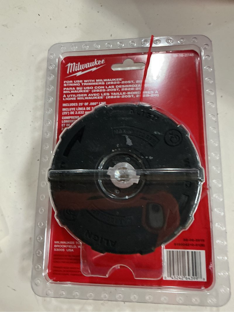 Condition photo showing New/Like New for milwaukee replacement easy load trimmer head