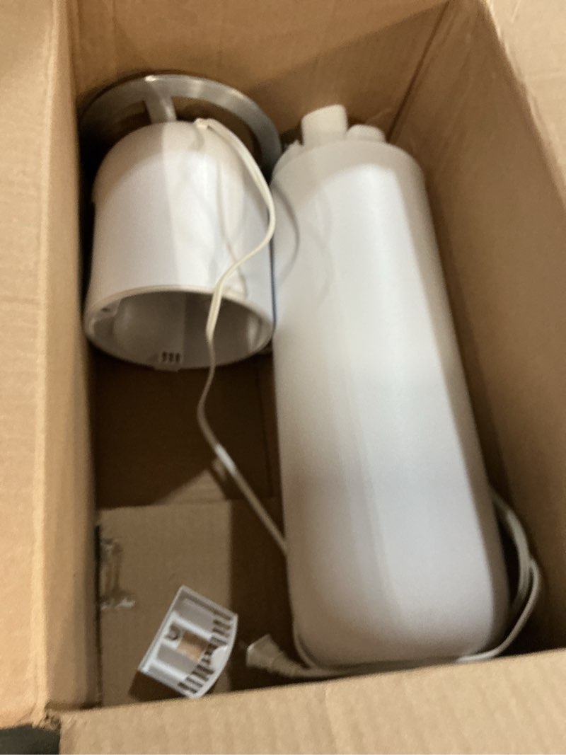 Condition photo showing As Is for Crane 2 Gallon Top Fill Ultrasonic Cool Mist Tower Humidifier for Home, Whisper Quiet, Filter Free, Dishwasher Safe, Auto Shutoff, White