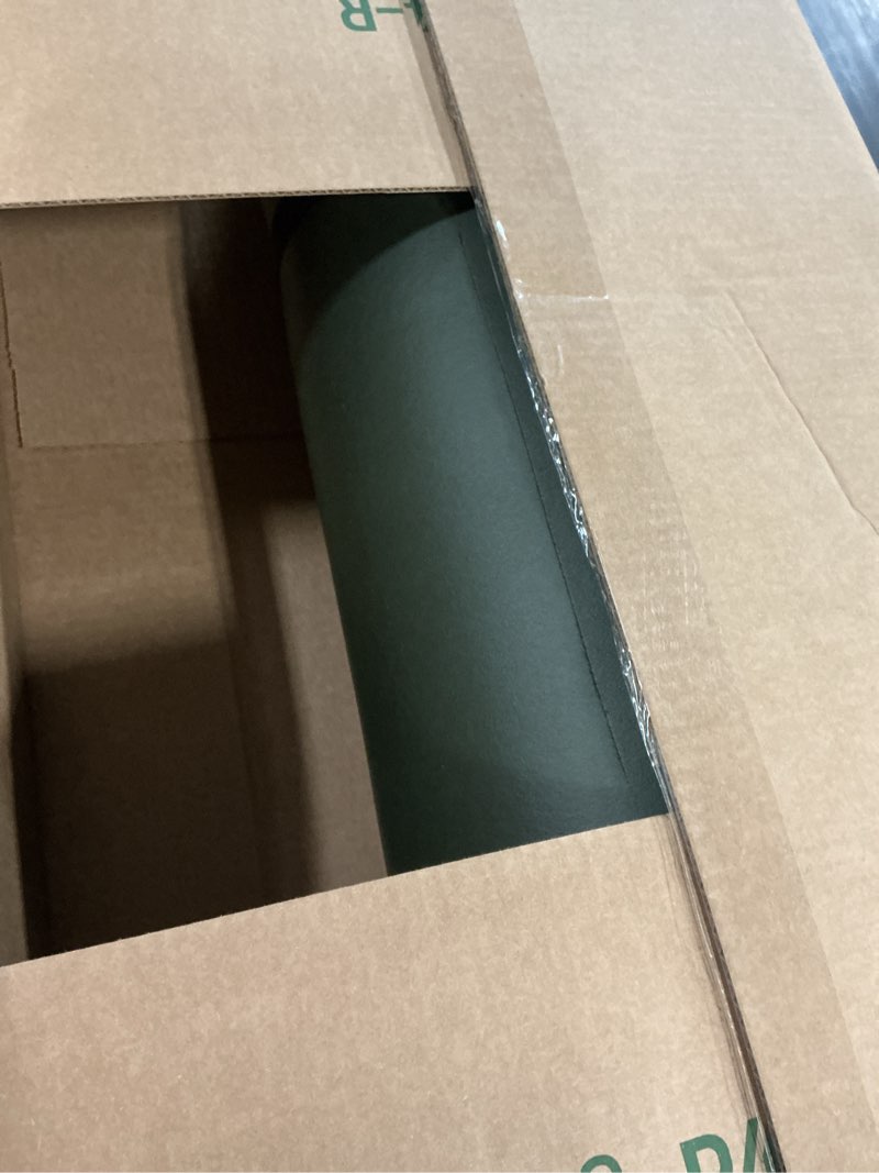 Condition photo showing As Is for retrospec solana yoga mat 1" thick w/nylon strap for men & women - non slip exercise mat for home yoga, pilates, stretching, floor & fitness workouts wild spruce 1 inch