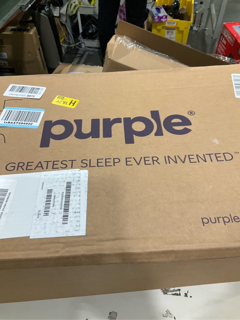 Condition photo showing New/Like New for Purple Harmony Pillow – Talalay Latex Foam Cooling Pillow for Combo or Side Sleepers, 360º Hex GelFlex Grid for No-Pressure Support and Luxurious Weightless Feel - Standard, Medium Feel, Med Height
