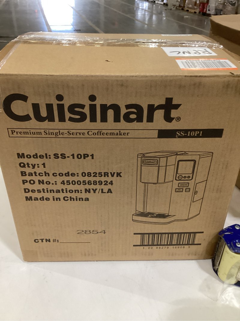 Condition photo showing Good Condition for Cuisinart coffeemaker