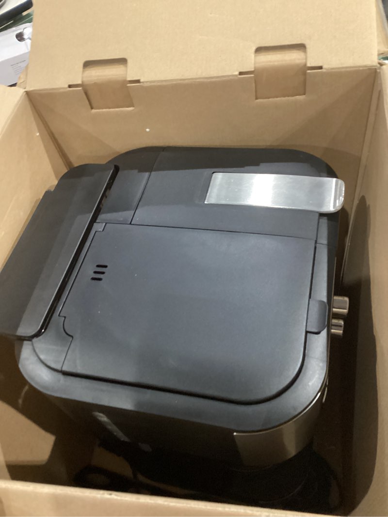 Condition photo showing As Is for Cuisinart Coffee Center Barista Bar 4-in-1 Coffee Maker, Single-Serve Pods Compatible, Coffeemaker, Three Brewing Sizes, SS-4N1NAS, Black Black 12-Cup