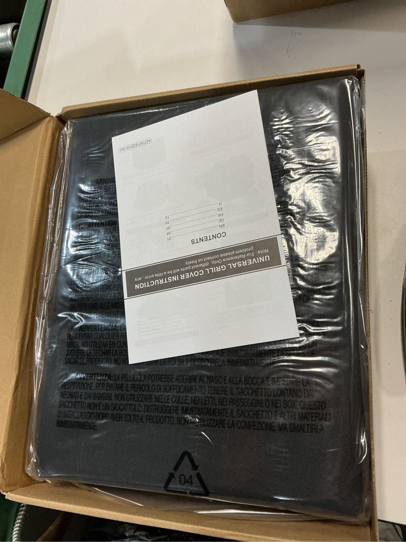 Condition photo showing New/Like New for 51 inch grill cover for weber spirit 300 & spirit 400 series grills, heavy duty waterproof rip-proof bbq cover & fade resistant covers for weber spirit e310, e315, e325, e330, e-425 and e-435 51 inch black