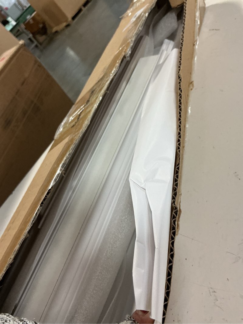 Condition photo showing Good Condition for colingmill 6 set accent peel and stick wall molding kit premade wainscoting panels wall molding panel white pre cut trim for walls picture frame decor for home decoration (16 x 24 inch) 1 16 x 24 inch