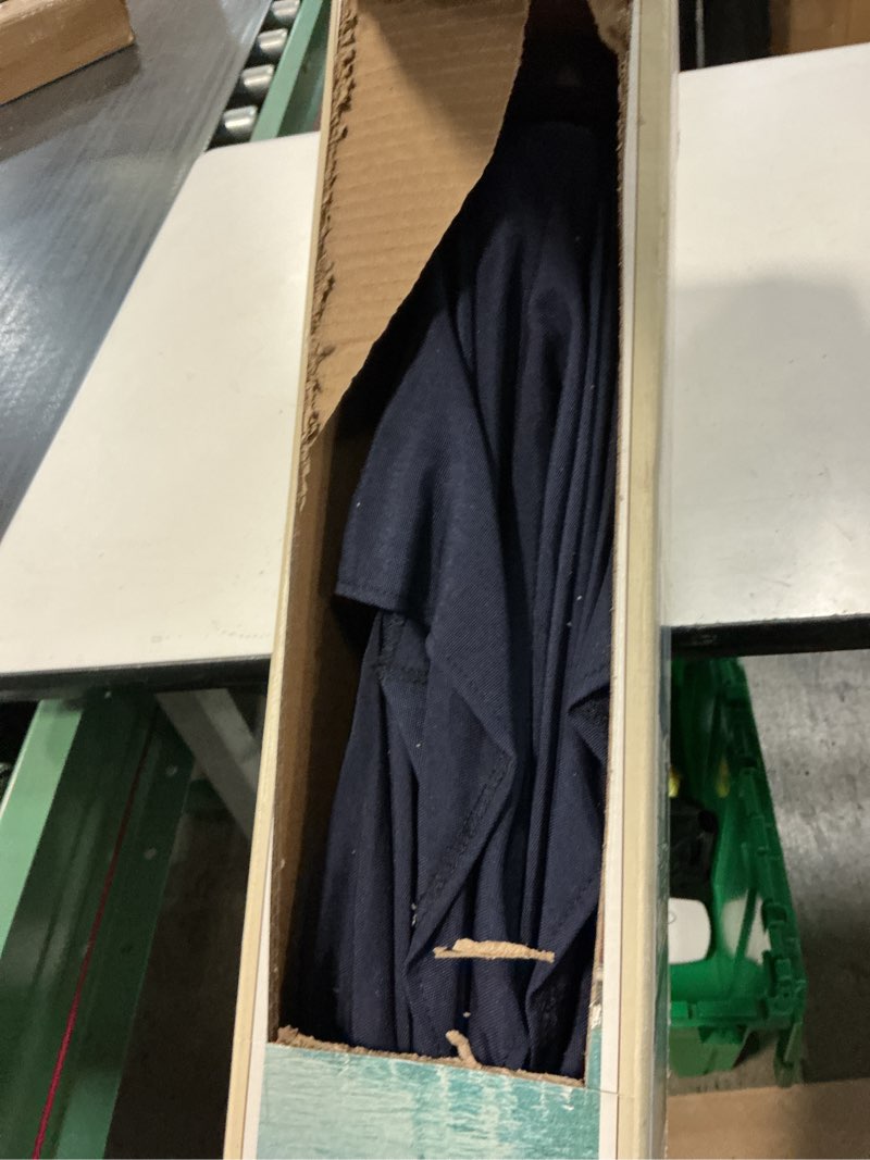 Condition photo showing Good Condition for allen + roth 10.5-ft aluminum blue market patio umbrella with lights