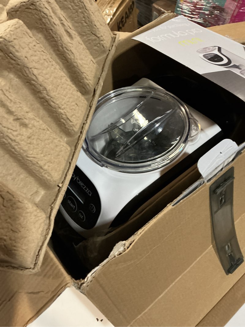 Condition photo showing As Is for Baby Brezza Formula Pro Mini Baby Formula Mixer Machine Fits Small Spaces and is Portable for Travel– Bottle Makers Makes The Perfect Bottle for Your Infant On The Go, White