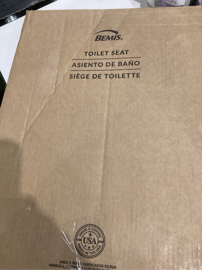 Condition photo showing Good Condition for Bemis 1500EC 006 Toilet Seat with Easy Clean & Change Hinges, Elongated, Durable Enameled Wood, Bone, 1 Pack