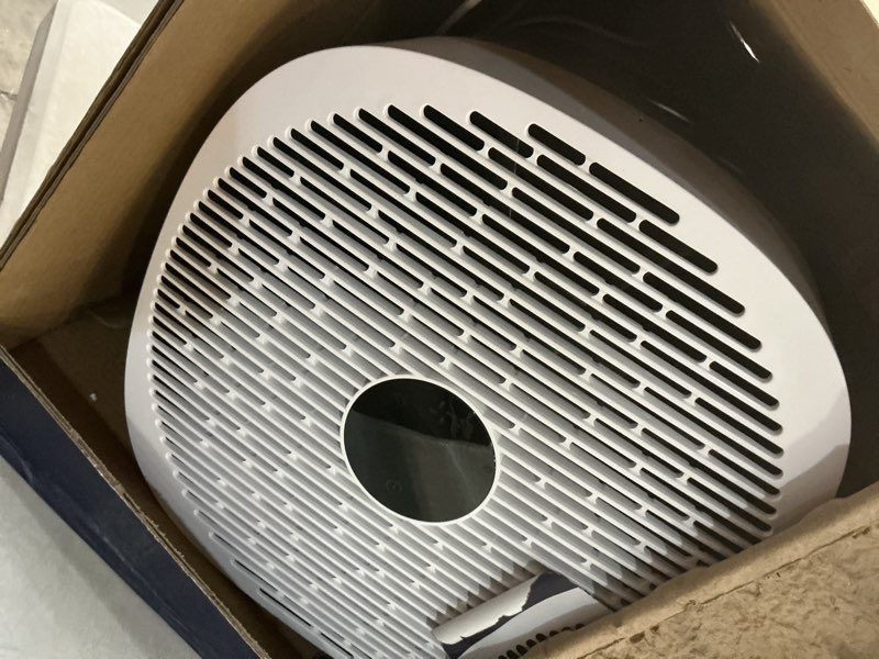 Condition photo showing As Is for BLUEAIR Air Purifiers for Large Rooms, Cleans 3,048 Sqft In One Hour, HEPASilent Smart Air Cleaner For Home, Pets, Allergies, Virus, Dust, Mold, Smoke - Blue Pure 211i Max