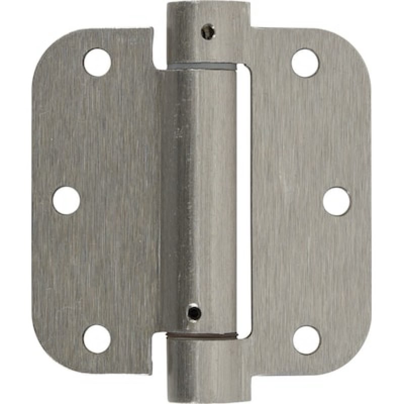RELIABILT 3-1/2-in H x 5/8-in Radius Satin Nickel Mortise Interior Door Hinge