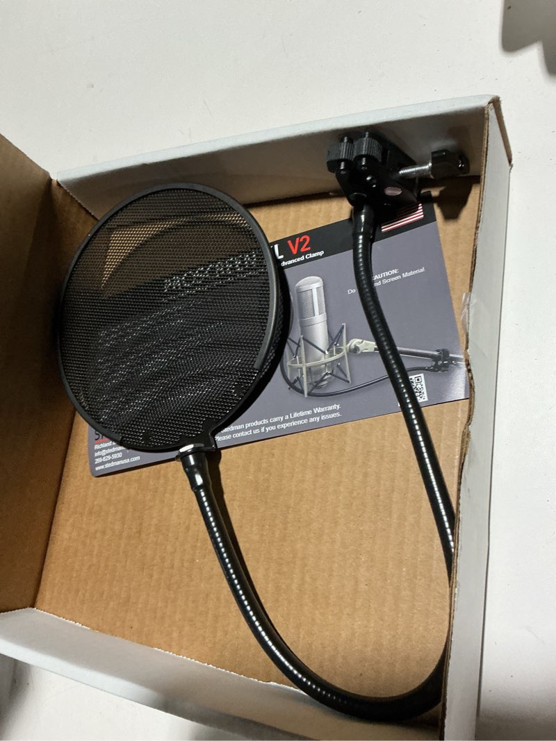 Condition photo showing Good Condition for stedman proscreen xl v2 pop filter for microphones