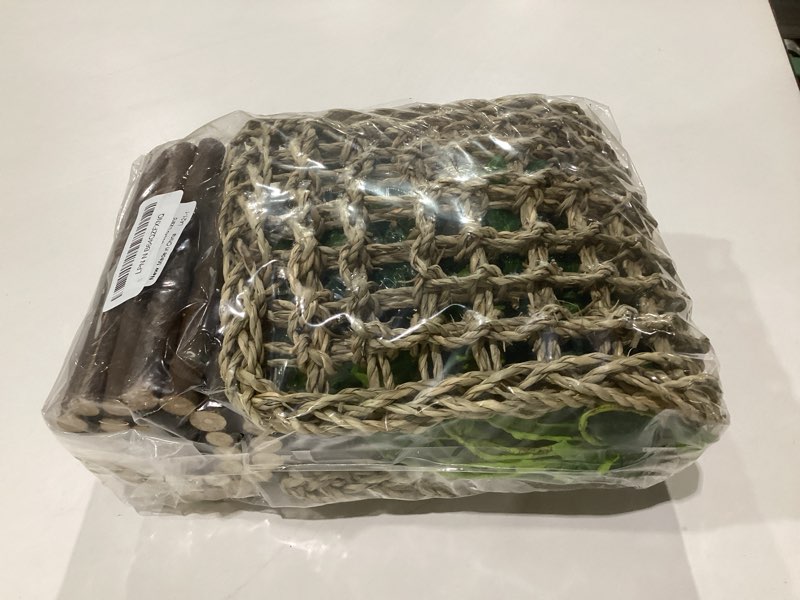Condition photo showing New/Like New for bearded dragon tank accessories, 10 pcs reptile hammock plants bridge jungle climber vines for snakes bearded dragon chameleon gecko lizard