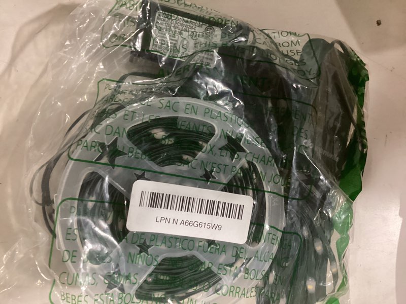 Condition photo showing New/Like New for Tcamp 164 Feet 500 LED Christmas Lights, 8 Modes Christmas Tree Lights with Timer Memory Function, Green Wire Starry Fairy String Light for Xmas Tree Halloween Outdoor Indoor Decor (Warm White) Warm White 164ft 500LED