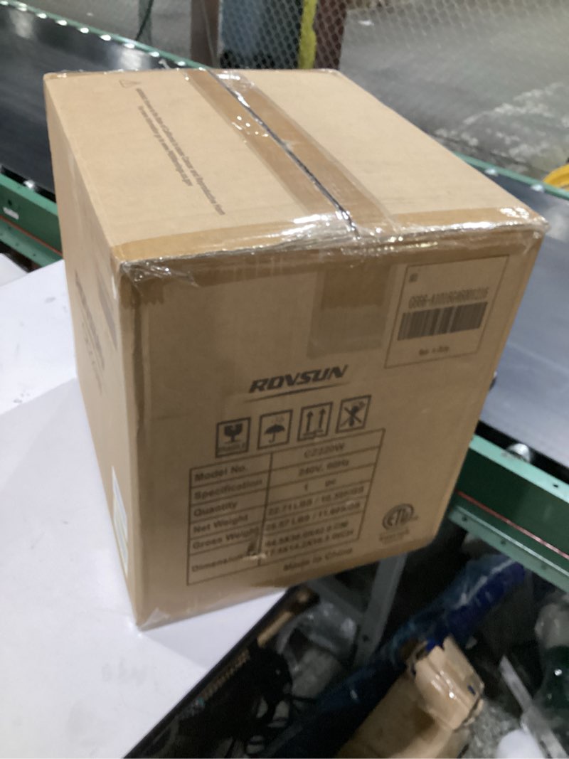 Condition photo showing Good Condition for rovsun 5000w 240v electric garage heater with remote & app control