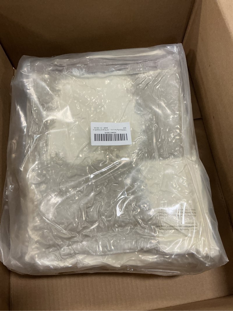 Condition photo showing New/Like New for Checkered Area Rugs for Bedroom 5x8, Fluffy Beige and White Checkered Rug Fuzzy Shag Shaggy Carpets for Living Room, Soft Plush Furry Rug for Boy Girls Room Dorm Home Decor 5' x 8' (Rectangular) Beige and White