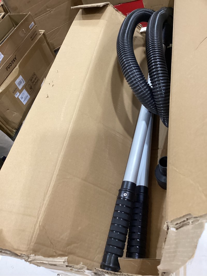 Condition photo showing As Is for hyde 09180 dust-free vacuum sander, professional pole sander