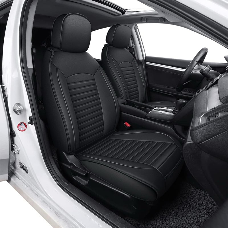 Seat Covers Fit for 2016-2025 10th Gen - 11th Gen Honda Civic - 1:1 Custom Wa... I
