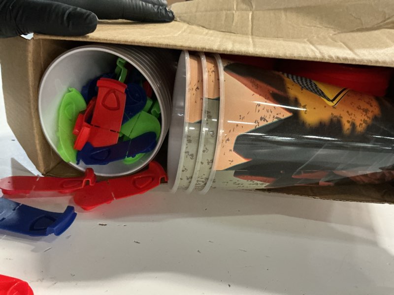 Condition photo showing Good Condition for yungyan 36 set monster truck party favors goodie cups with lids and straws for birthday decorations reusable 16oz plastic candy cups plastic straws for birthday party (truck) 36 monster truck