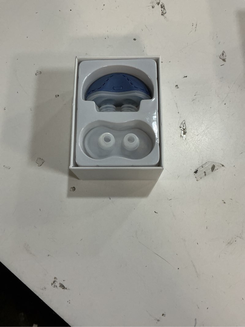 Condition photo showing Good Condition for mini anti snoring devices for snoring, effective anti snoring device, peaceful sleep snore solution - suitable for all nose shapes and both men and women (2 replaceable silicone tips) blue 1pc