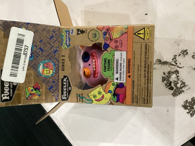 Condition photo showing New/Like New for fuggler series 2 farting figures sensor-activated noisy collectible figure with hidden sound surprise creepy expressions weird fun (grin grin)