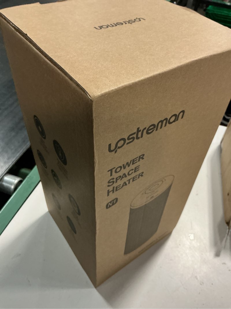 Condition photo showing New/Like New for upstreman 1500w space heater indoor small heater fast ptc ceramic heating white