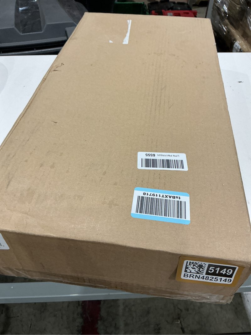 Condition photo showing Good Condition for suncast 27” steel core snow pusher with galvanized wear strip, d-grip handle, heavy-duty snow removal tool for effortless clearing