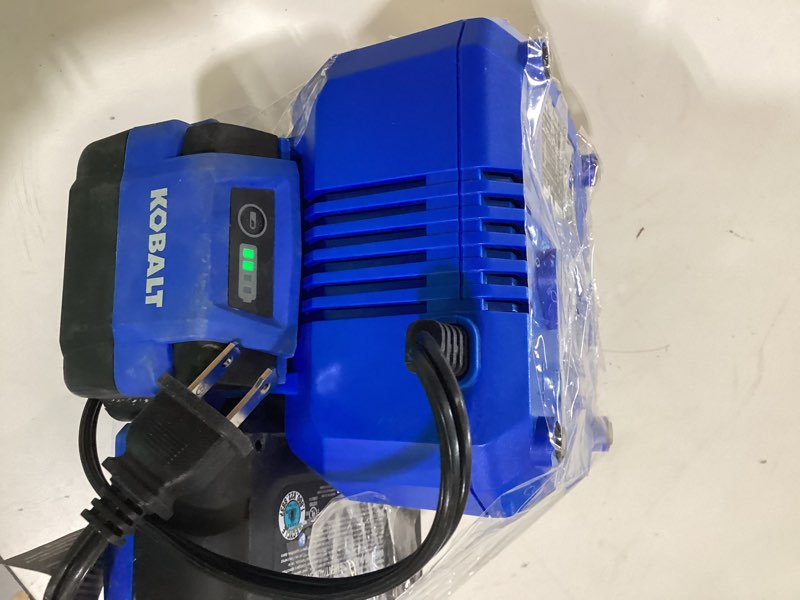 Condition photo showing Good Condition for kobalt 24 -volt 2 -pack battery and charger ( 4.0 ah 4.0 ah lithium-ion )