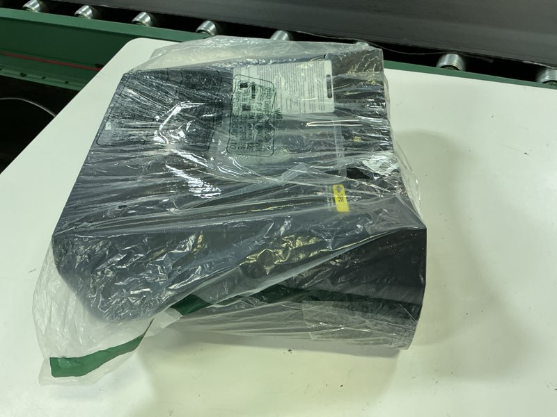 Condition photo showing As Is for bonsaii 6-sheet cross cut paper shredder home office use shredder with handle c237-b