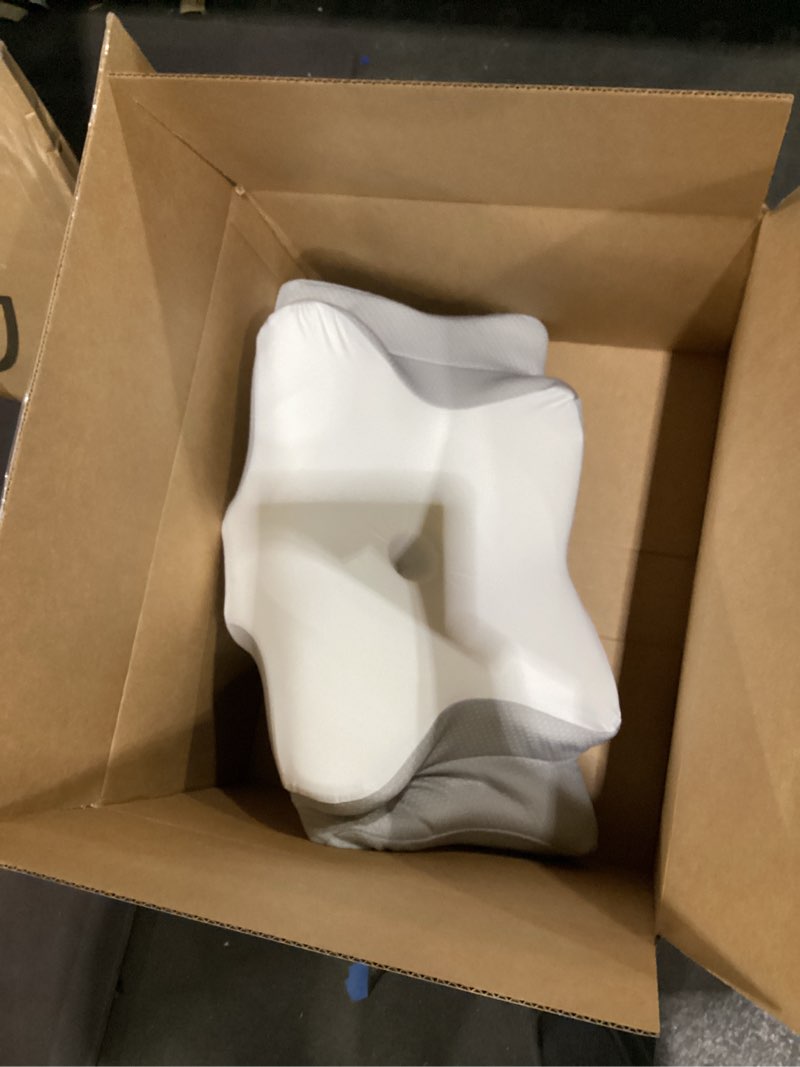 Condition photo showing Good Condition for ultra pain relief cooling pillow for neck support, adjustable cervical pillow cozy sleeping, odorless ergonomic contour memory foam pillows, orthopedic bed pillow for side back stomach sleeper
