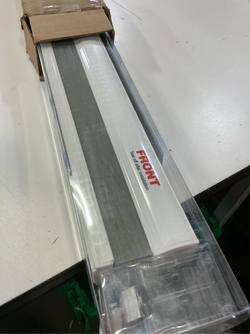 Condition photo showing Good Condition for myshade cordless cellular window shades light filtering blinds for indoor windows 1.5 inch honeycomb cell sheer fabric accordion pull down blinds easy lift easy to install, size 39" w x 72" h (grey) gray 39"w x 72"h