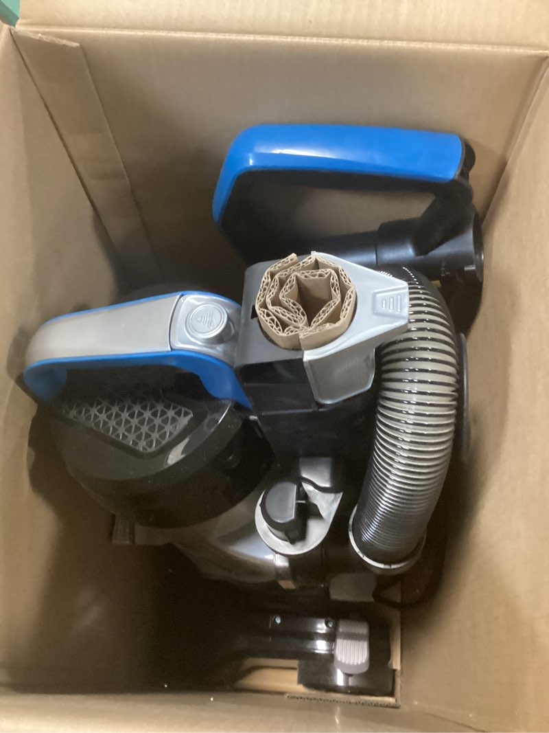 Condition photo showing Good Condition for eureka neu10ae5 powerful bagless upright vacuum cleaner carpet and floor, airspeed ultra-lightweight vacuum cleaner, w/ replacement filter, blue blue airspeed neu10ae5