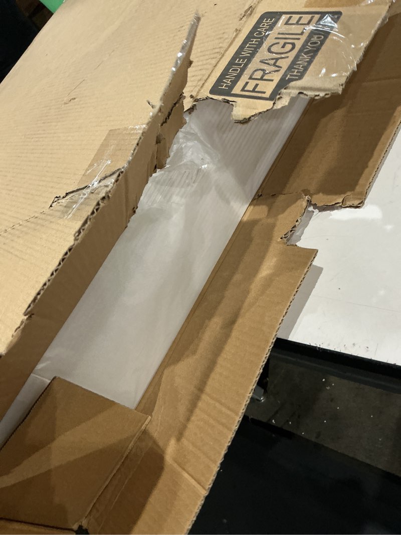 Condition photo showing As Is for flipside products 30" x 40" white foam board, arts and crafts, 3/16" thick, presentations, large signboards, backing board, display, pack of 25 30" x 40" 25 pack