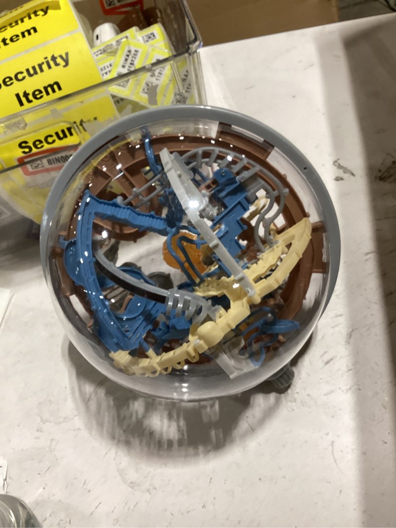 Condition photo showing Good Condition for rubik’s cube, rubik’s tracks star wars, mandalorian-themed 3d gravity maze & 3d puzzle game with 80 obstacles, grogu miniature inside, problem-solving challenging brain teaser fidget toy, ages 8 & up