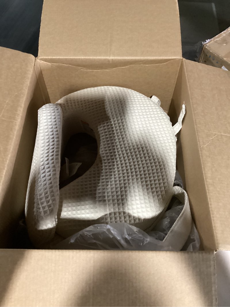 Condition photo showing Good Condition for my brest friend super deluxe nursing pillow-enhanced comfort & ergonomic breastfeeding pillow for ultimate support for mom & baby-adjustable and with handy side pocket,100%woven cotton oatmeal waffle