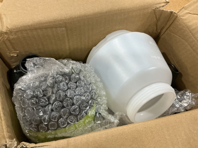 Condition photo showing Good Condition for 1000w high power paint sprayer, electric hvlp spray paint gun with adjustable width knob, 4 nozzles & 3 patterns, easy to clean for furniture, home interior, house painting(green)