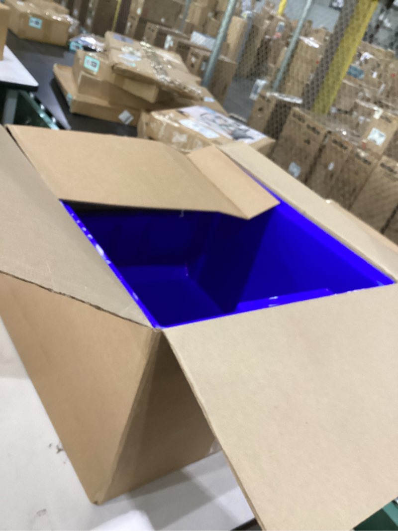 Condition photo showing Good Condition for akrobins - 30283blue 30283 super-size akrobin heavy duty stackable storage bin plastic container, (20-inch l x 18-inch w x 12-inch h), blue, (1-pack)