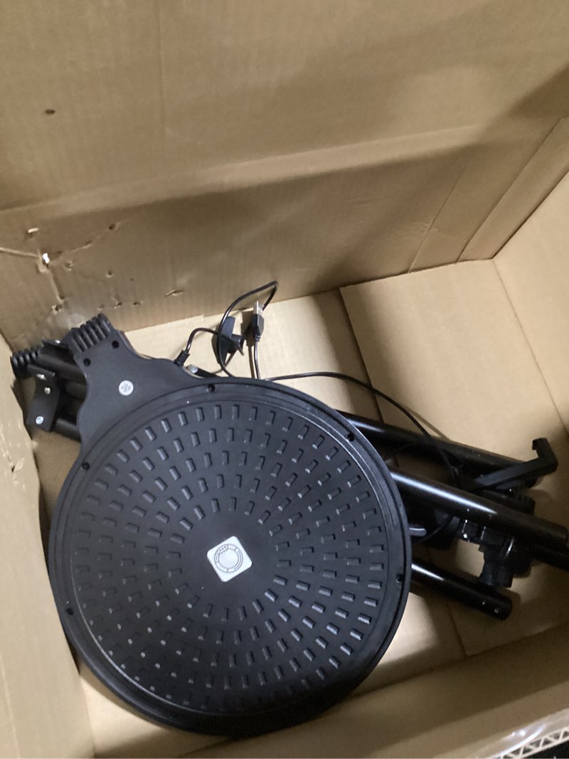 Condition photo showing Good Condition for Ring Light Tripod for iPhone, 10" Selfie Ring Light with Tripod Stand and Phone Holder, Professional LED Circle Lighting for Video Recording, Conferencing, Makeup, Streaming, Tiktok, YouTube, Black
