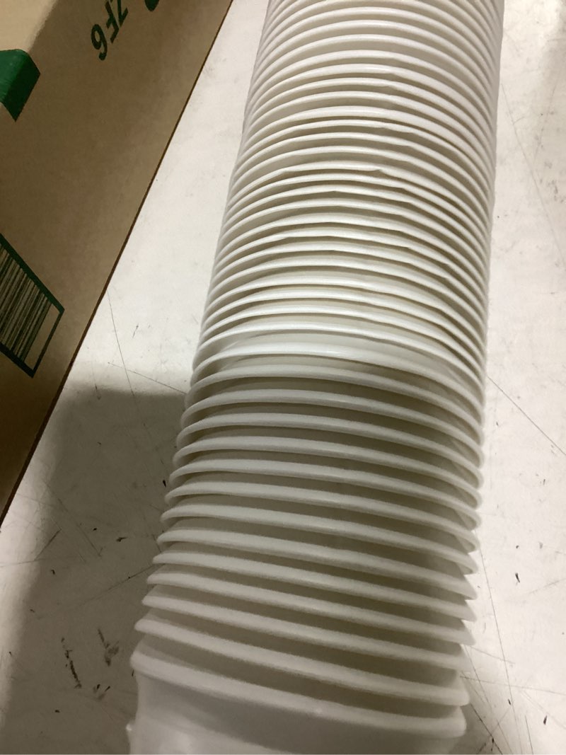 Condition photo showing Good Condition for portable air conditioner hose. ac exhaust hose vent with 5.9" diameter, anti-clockwise thread & length up to 80". portable ac hose compatible with lg, delonghi and many more. 5.9" anti-clockwise white