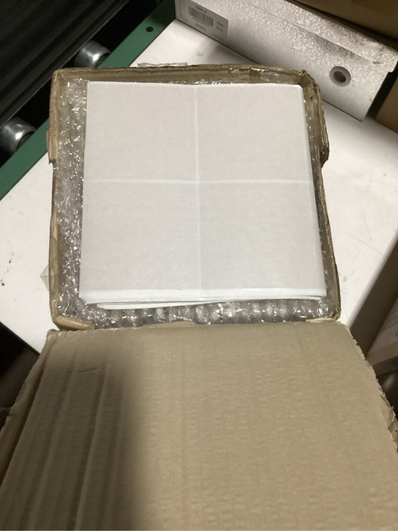 Condition photo showing Good Condition for 36 PCS Sublimation Coasters Blanks Ceramic Tiles Bulk 4x4 White Unglazed Glazed Ceramic Tiles for Crafts with 36 Cork Sticker Back, Square Coasters Sublimation for Heat Transfer DIY Painting