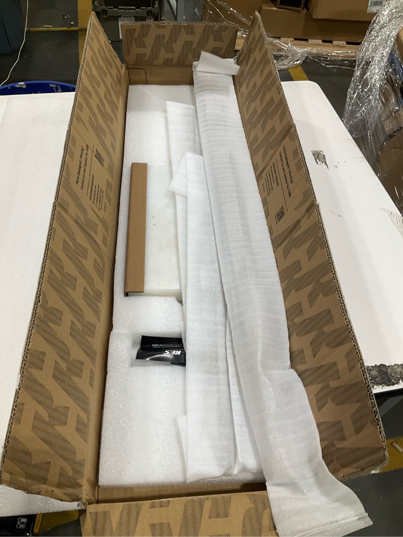 Condition photo showing Good Condition for kes standing towel racks for bathroom 2-tier, floor towel rack stand with heavy marble base, upgrade steady freestanding design, pro-grade 18/8 stainless steel brushed finish, bth217-2 brushed finish 33” h (2-tier)