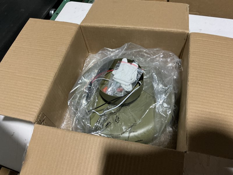 Condition photo showing Good Condition for bisamiya modern led 12.6 inch ceiling light, adjustable semi flush mount ceiling light fixture, brass accent, for hallway, kitchen, entryway, 18w 3000k warm white