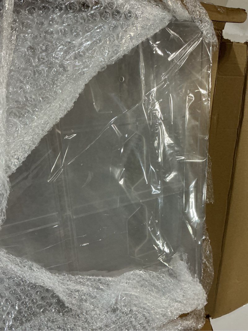 Condition photo showing Good Condition for eersida 2 pack acrylic brochure pamphlet holder wall mount clear brochure display holder plastic trifold flyer rack literature storage rack for offices waiting room (8 pockets, 15 x 17 inch) 15 x 17 inch 8 pockets